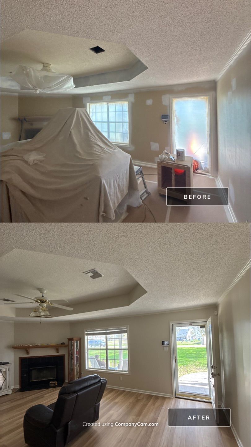 Whole House Repaint by Seamless Drywall & Painting, LLC.