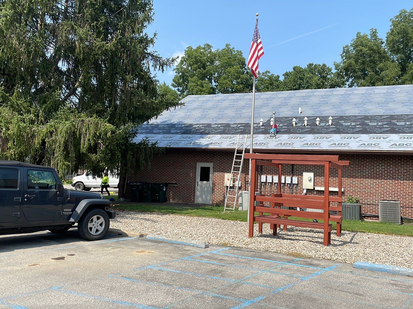 Commercial Roofing Installation using Owens Corning, Painting, Fascia Repair by Storm Contracting 