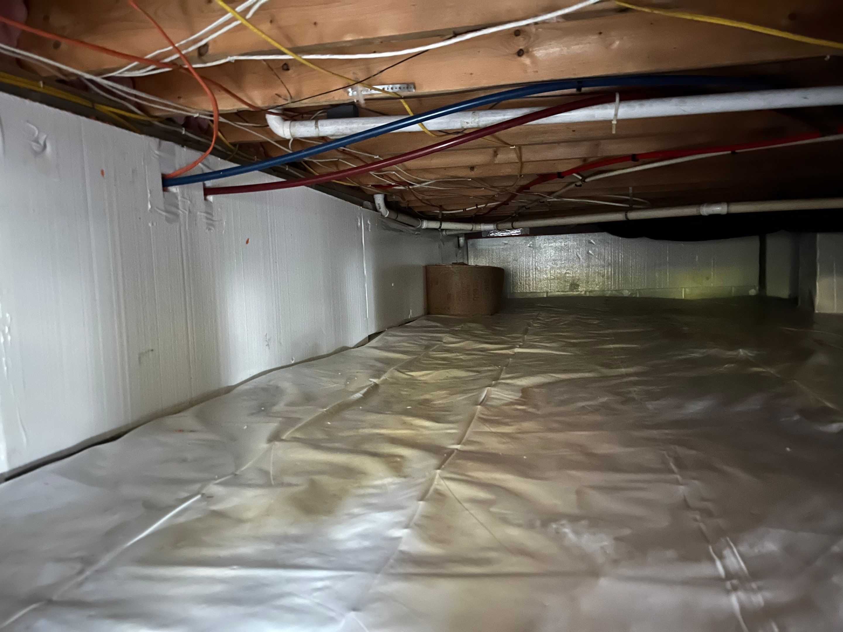 Premium Encapsulation with Bora-Foam using Bora-Foam Insulation by Impact Crawlspace