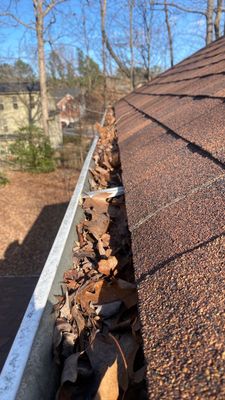 Cleaning Gutters 