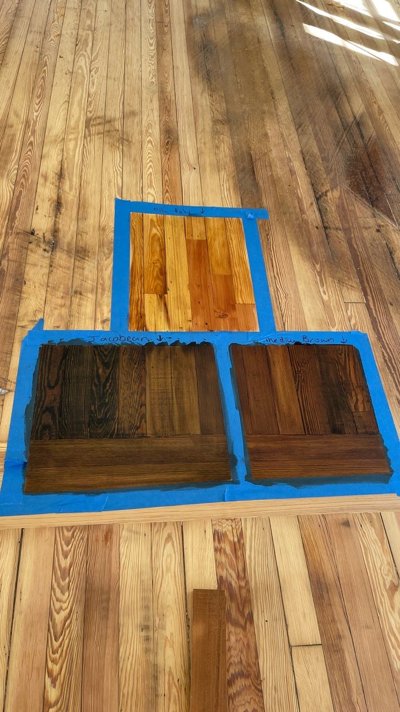 97 Year Old Heart Pine by Footprints Floors of East Atlanta