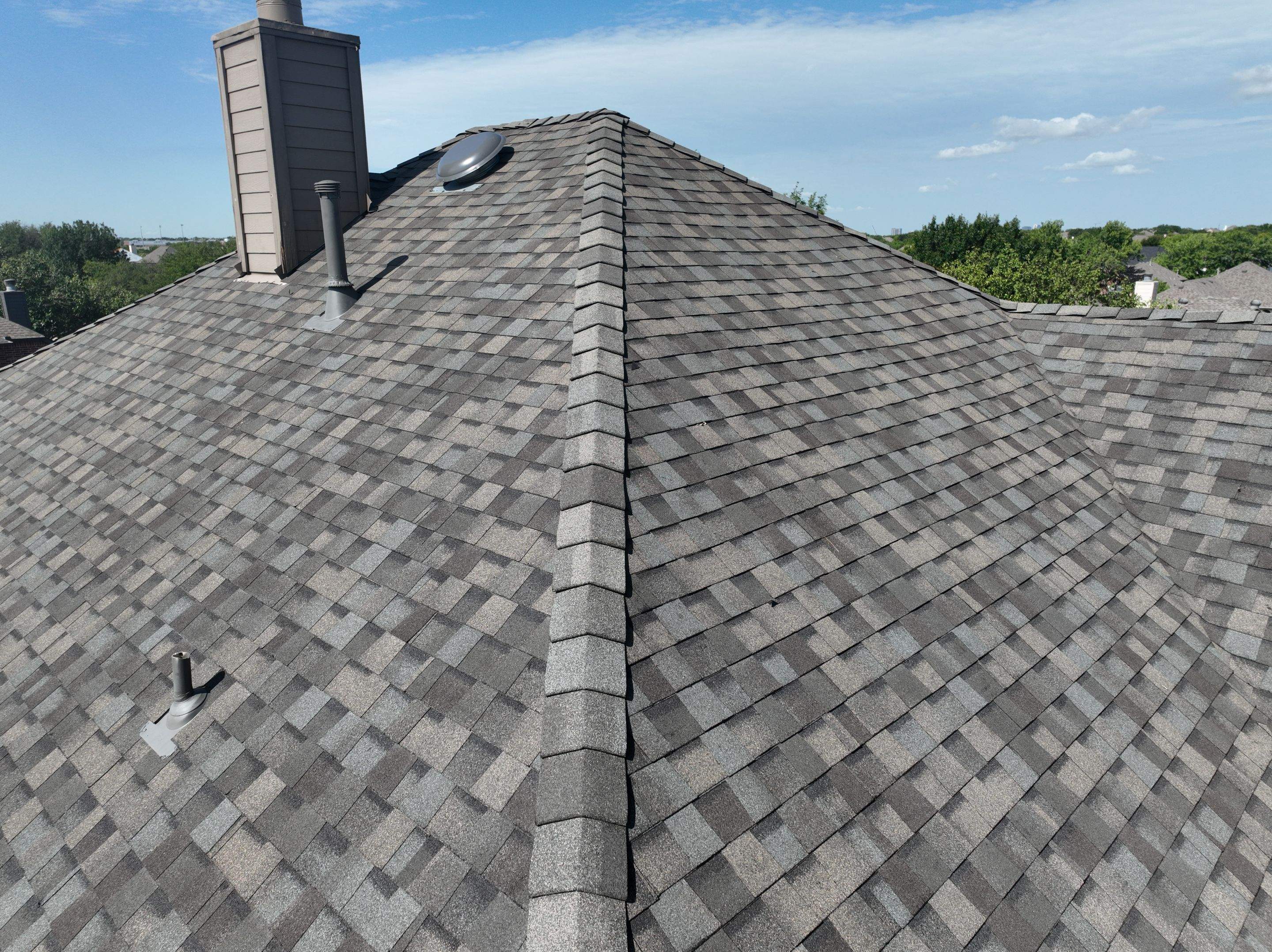 Residential Roofing Installation using CertainTeed Landmark MaxDef Weathered Wood by OneSource Roofing and Restoration
