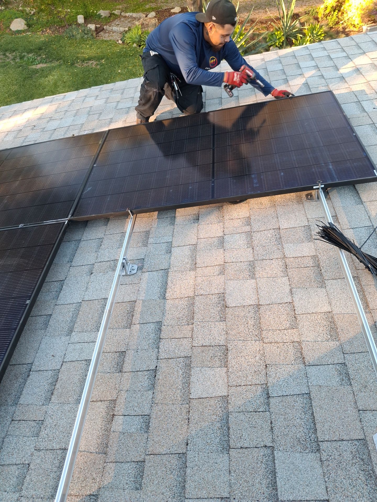 26-Panel Solar Array and Tesla Powerwall Installation in Pasadena by AWS Solar