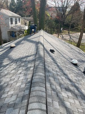 Falls Church Landmark Pro Roof in Max Def Pewter