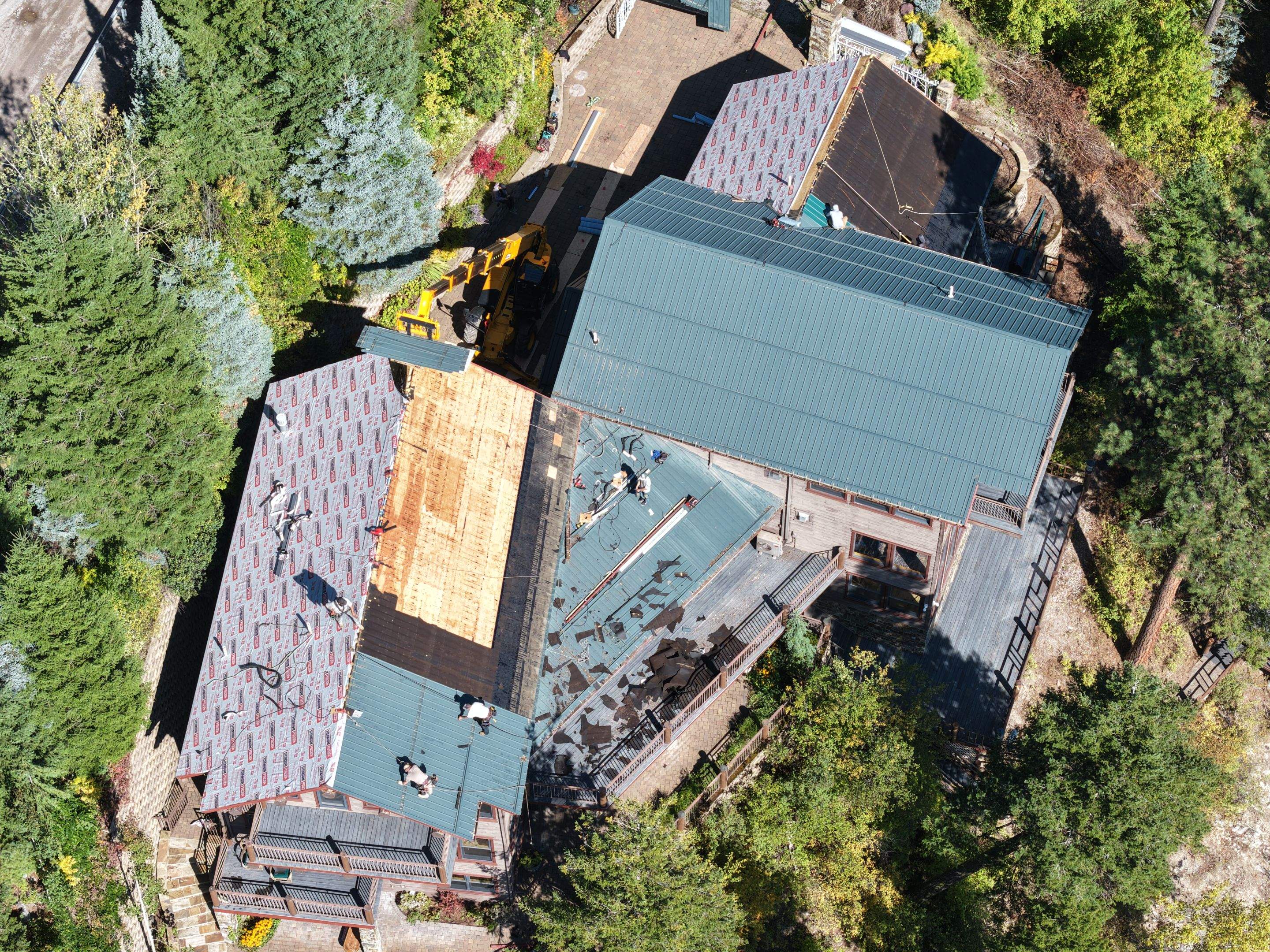 16" Mechanical - Dark Gray  by Montana Roofing Solutions