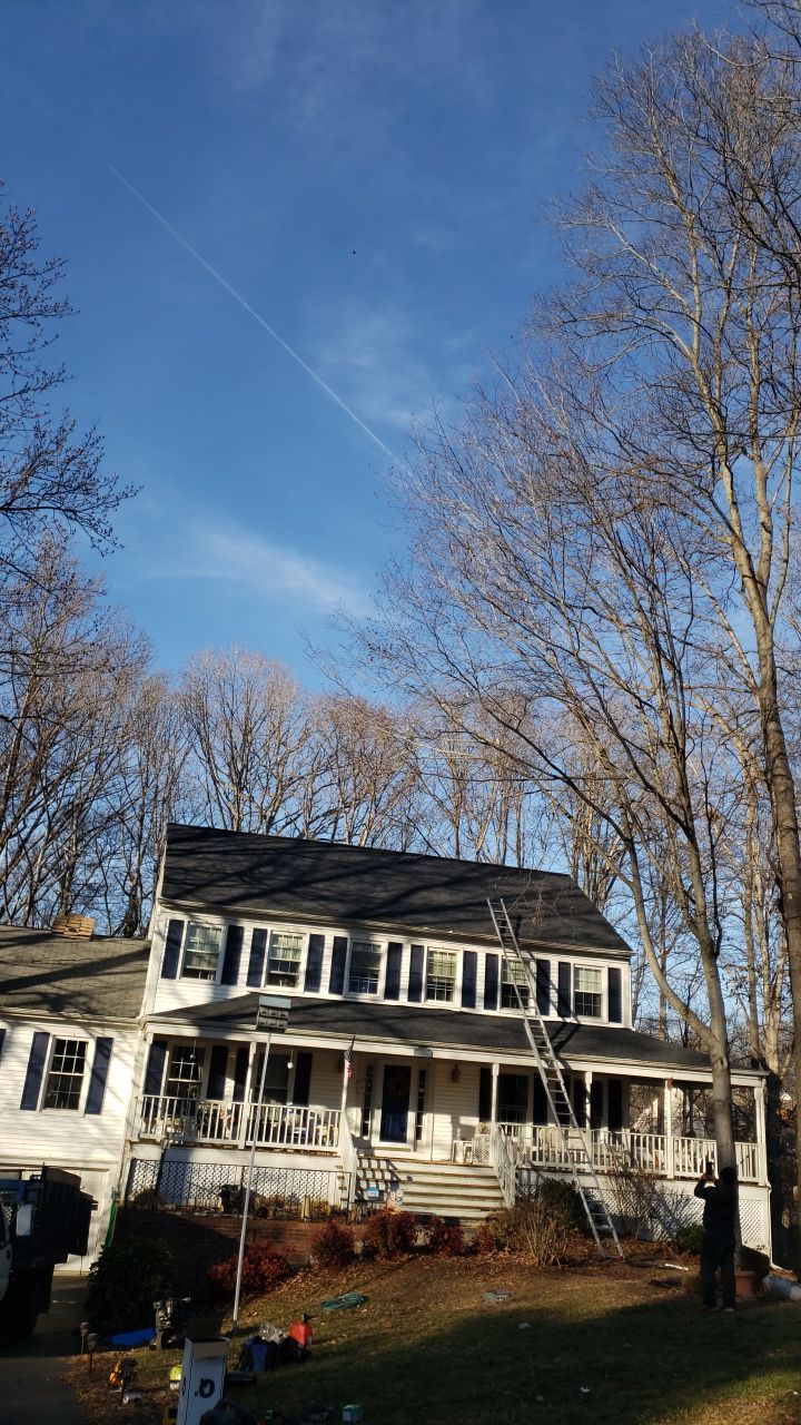 Woodbridge CertainTeed Landmark Pro MD Charcoal Black New Roof Installation by RM Banning, Inc.