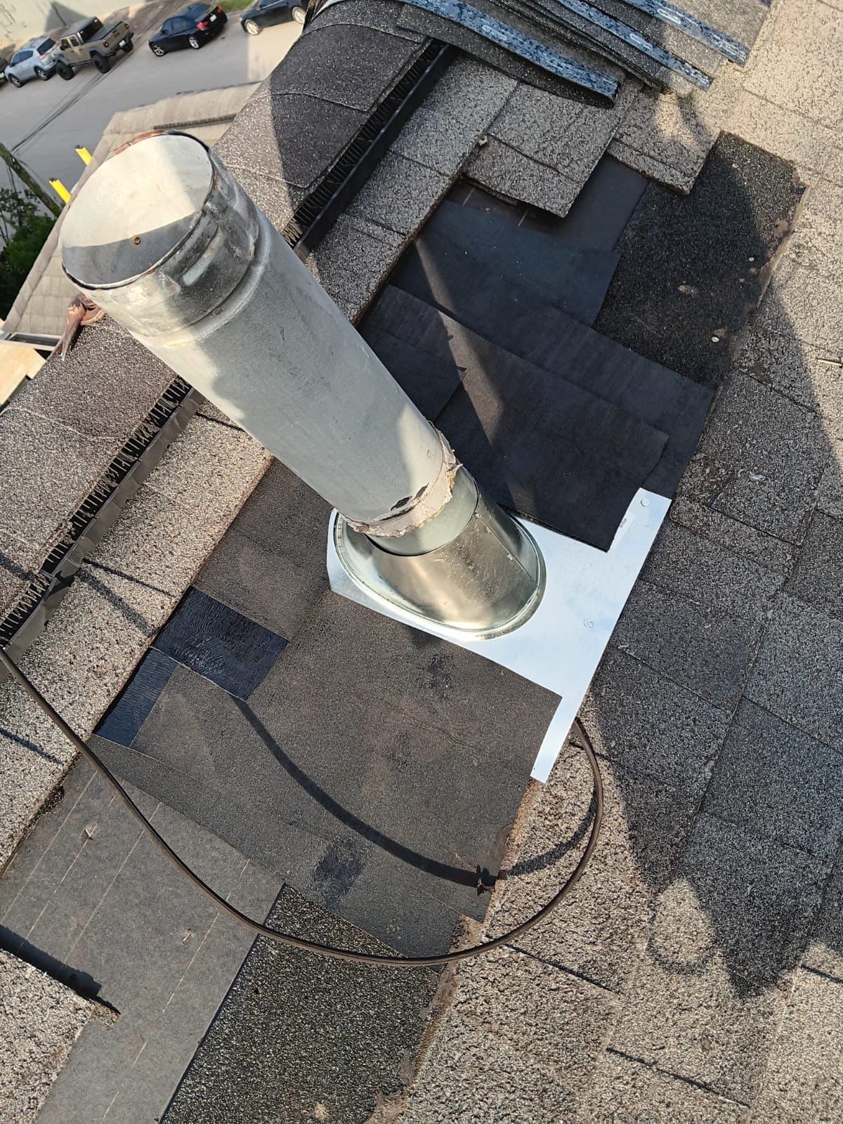 Hail Damage using Owen's Corning Duration (Lifetime) Shingles by Roof Repair Company