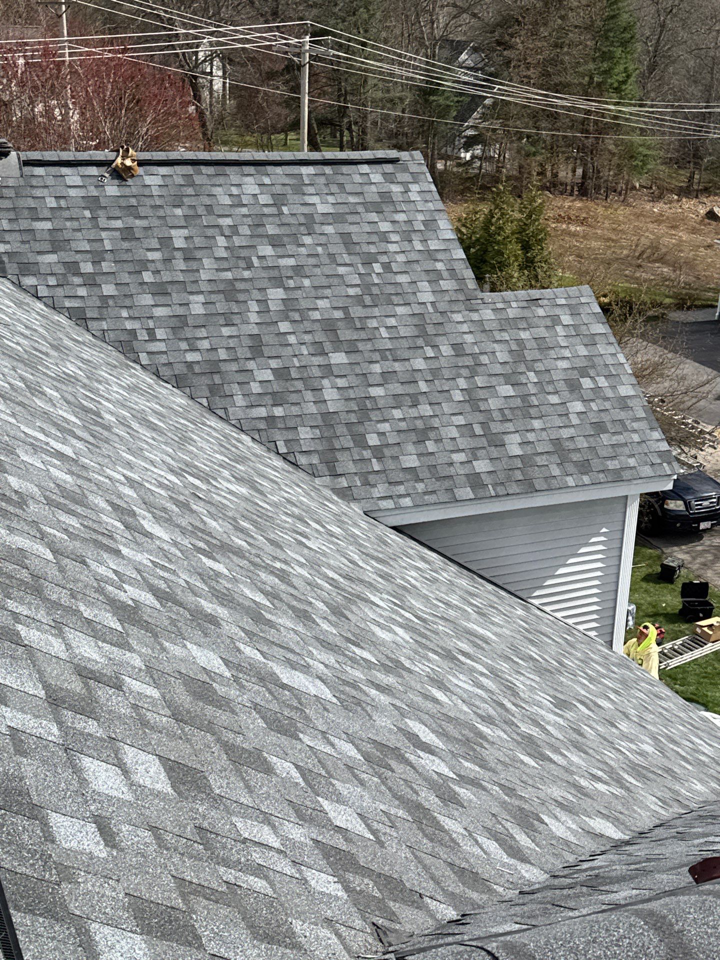 Commercial Roof Replacement in Stratham, NH for Multifamily Townhome Complex by Compass exteriors