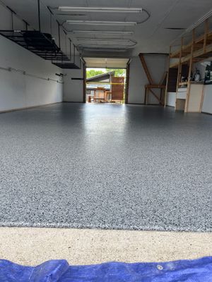 Garage Floor Coating using Nightfall