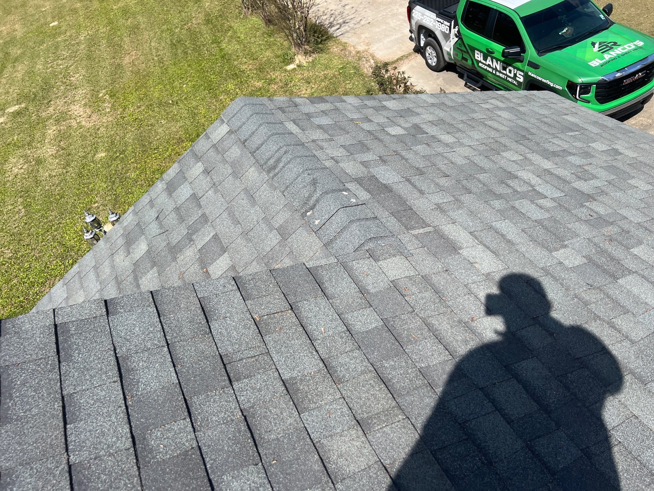Project in Baton Rouge, LA by Blanco's Roofing & Sheet Metal