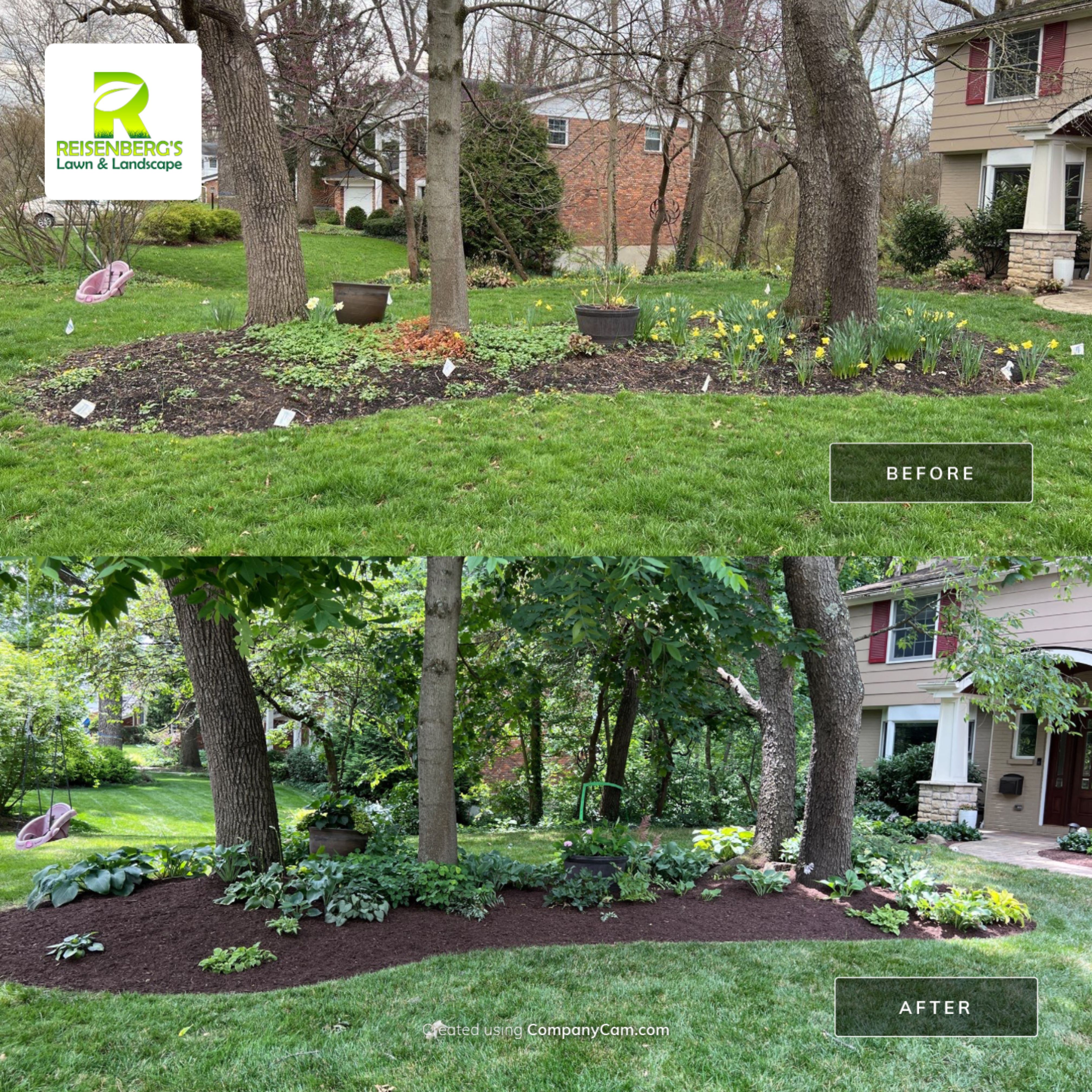 Spring Clean Up with additional Gravel Worl & Plant Installation by Reisenberg’s Lawn & Landscape, LLC