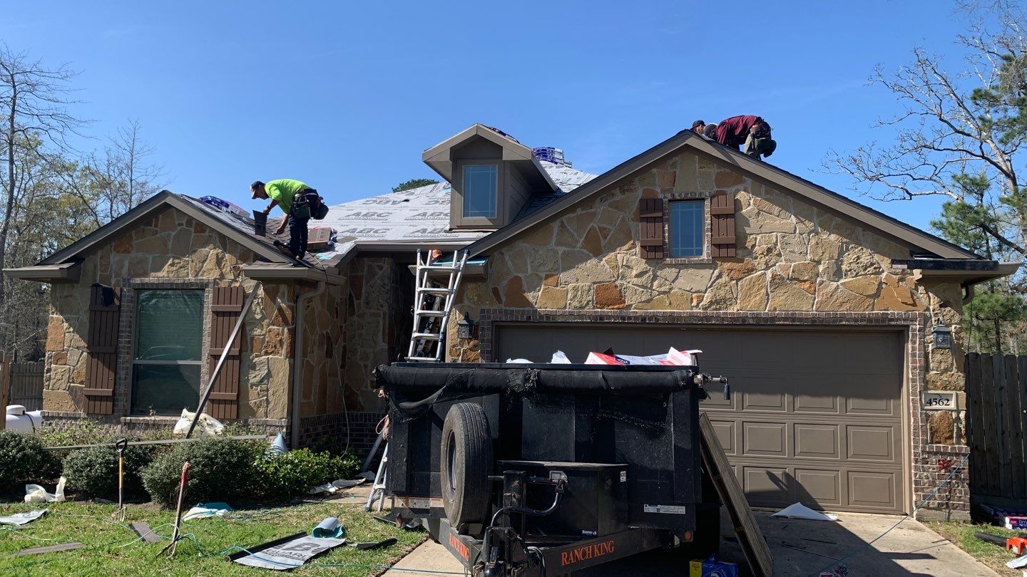 Residential Roof Replacement in Conroe, Tx. by Elite Roofing LLC