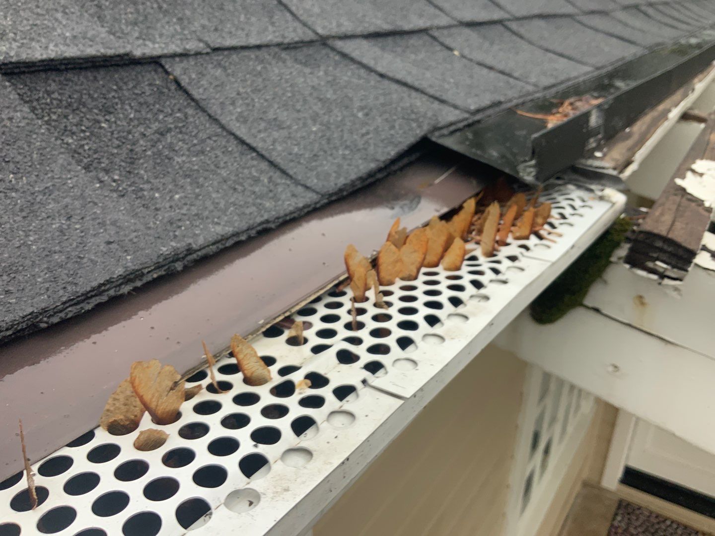 Gutter Installation using Englert LeafGuard Gutters by Byers Enterprises 