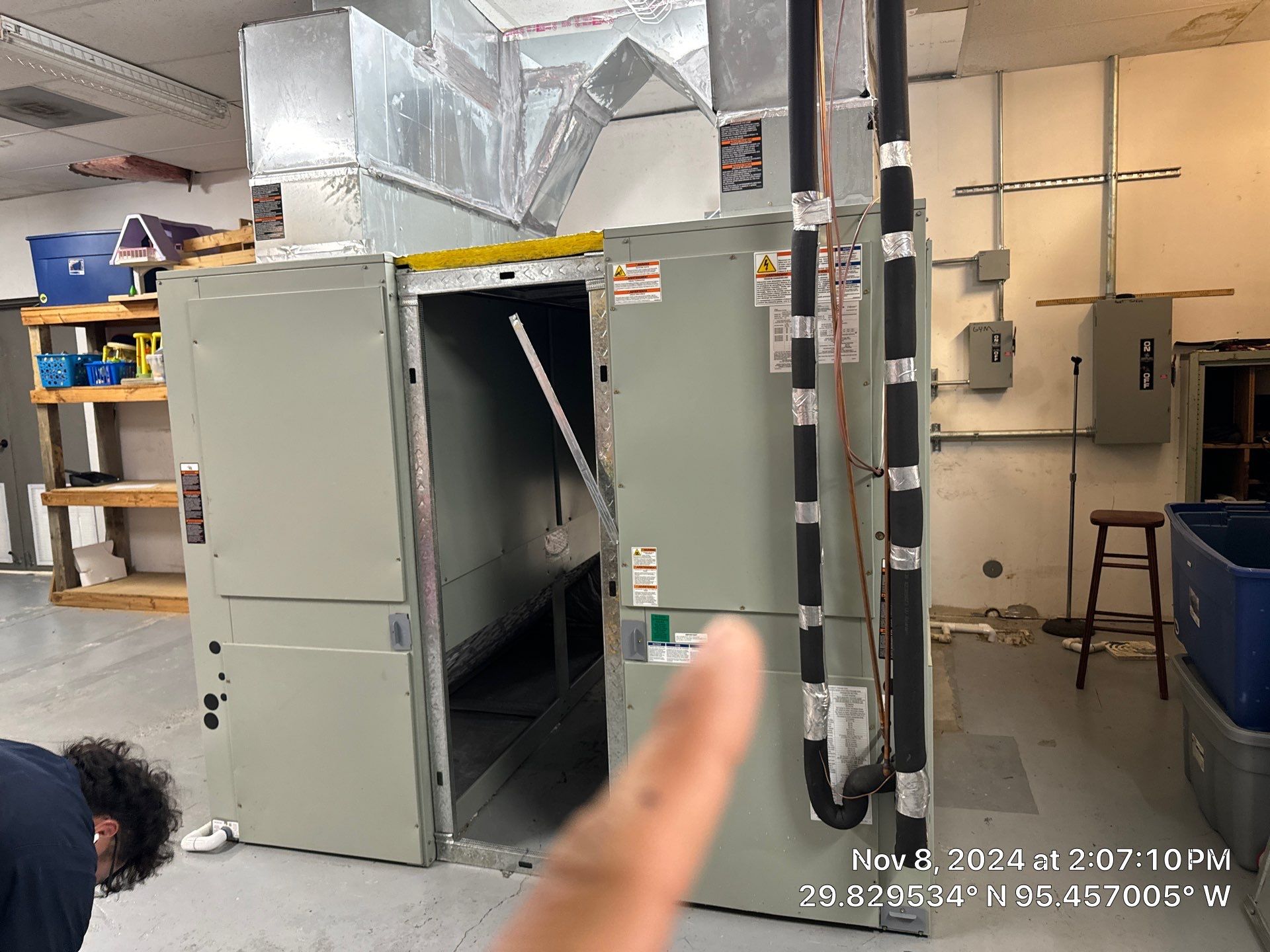 Church project by Design Hvac Inc