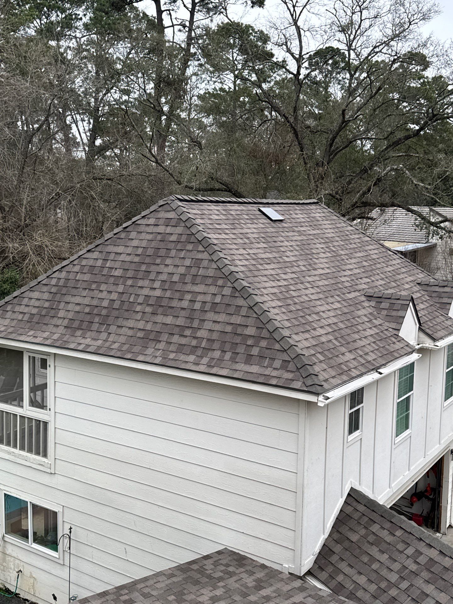 55 Square Titan Natural timber  by Sirius Roofing