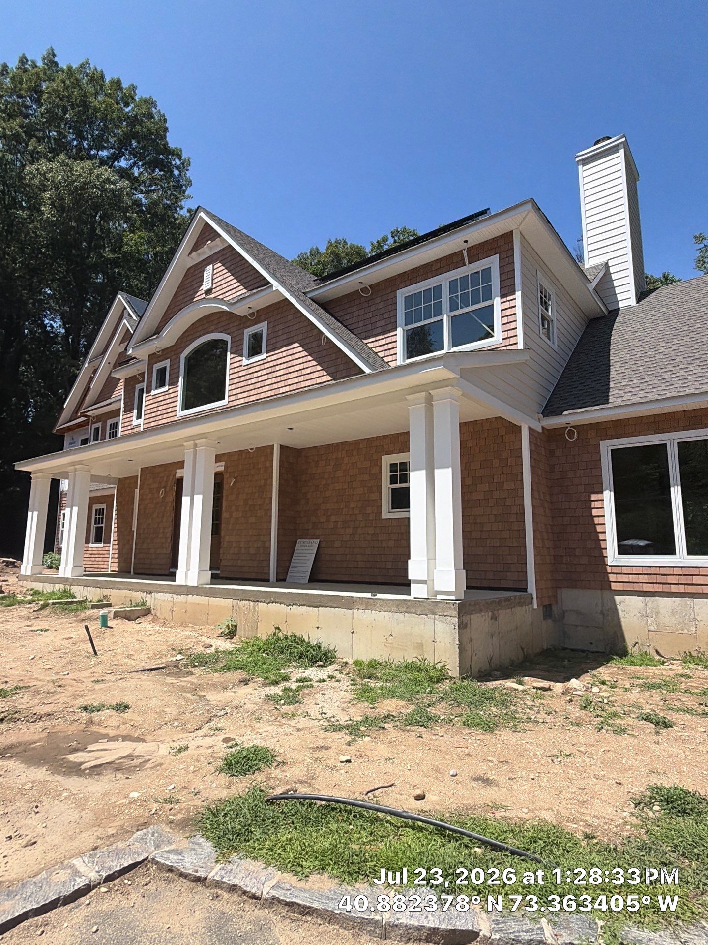 Full System Installation for Centerport  by Above All Gutters 