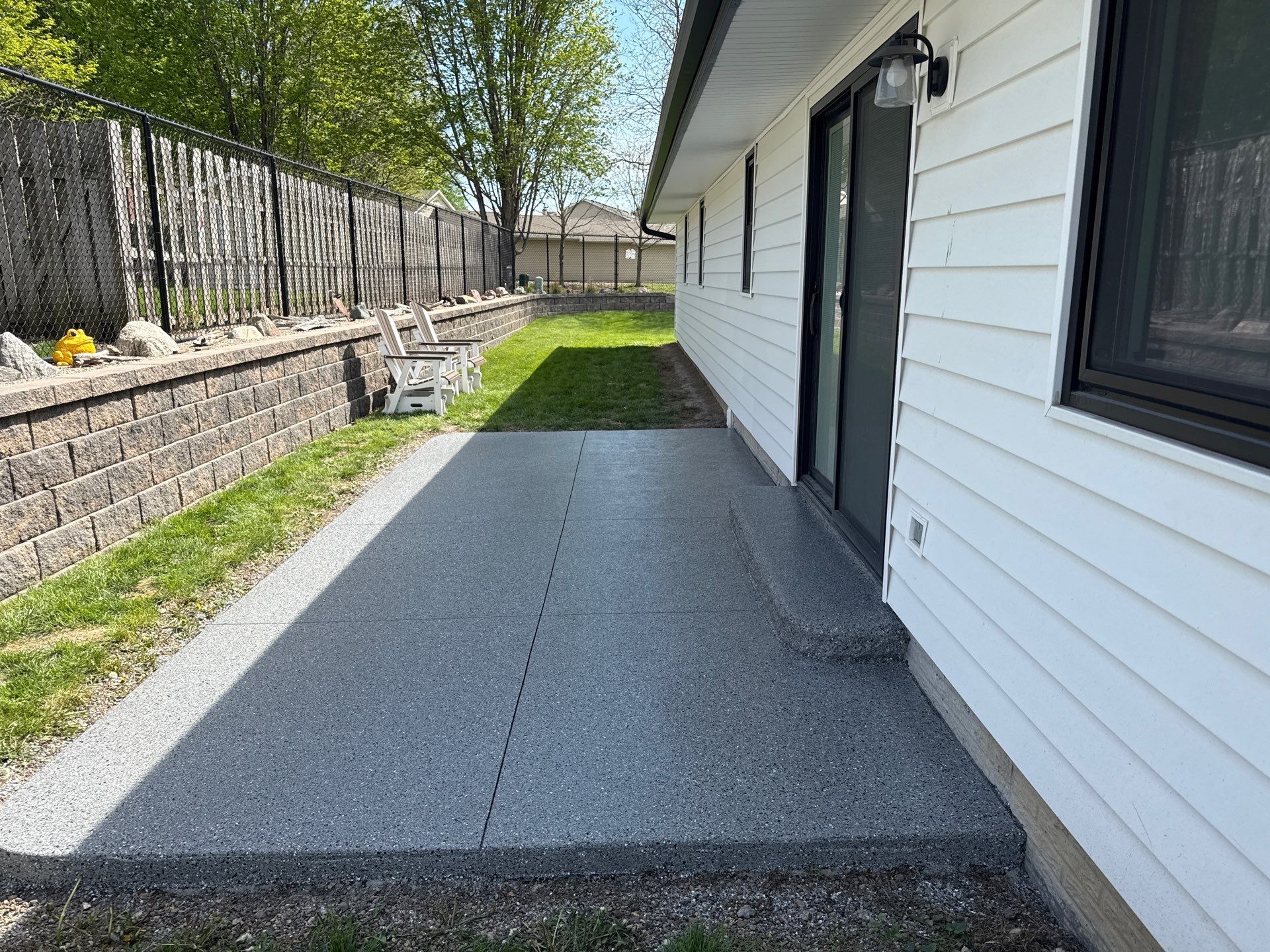 Indianola Porch Transformation by Revival Concrete Coatings