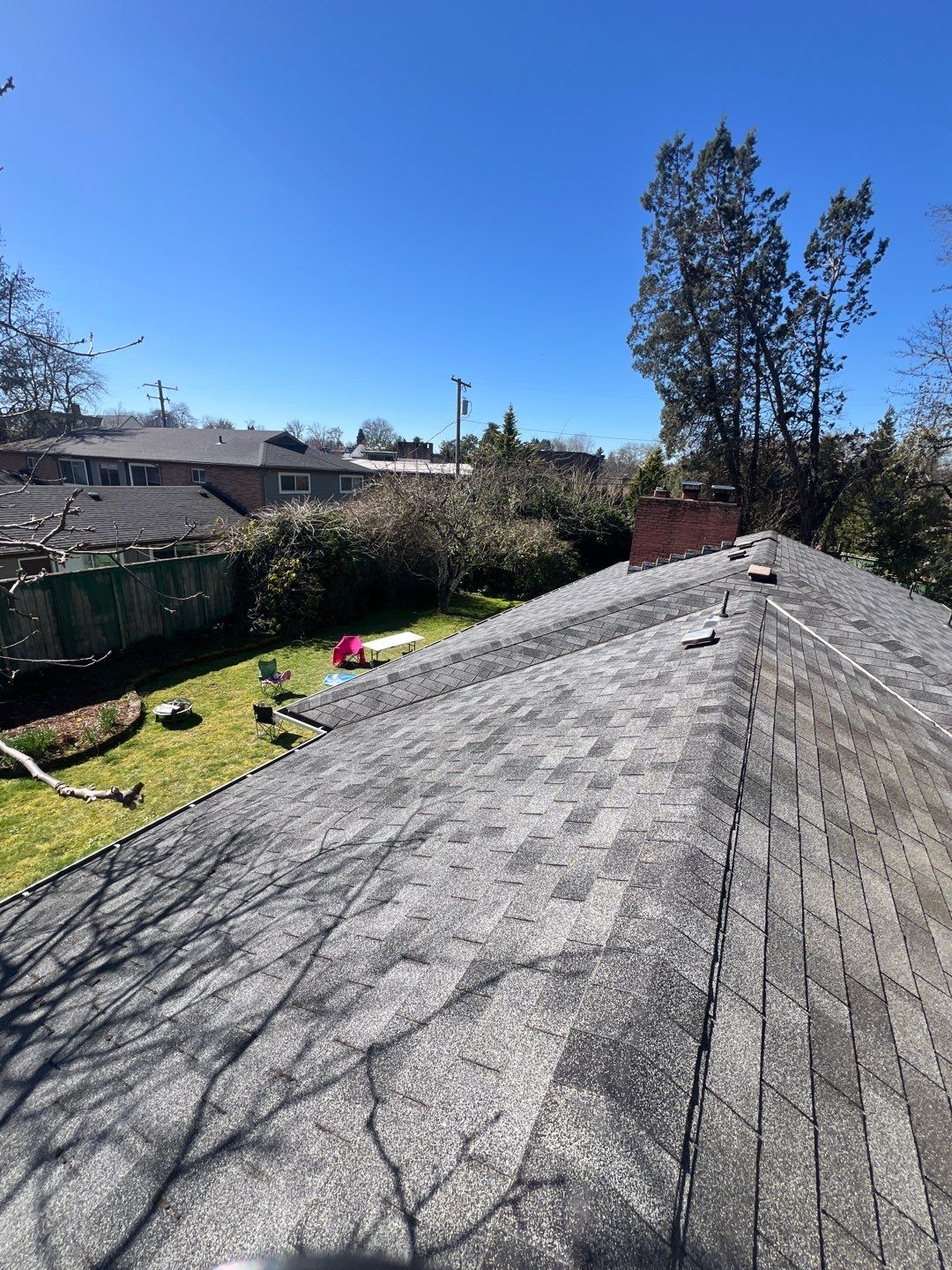Residential Roofing Installation using IKO Dynasty (Color: Summit Grey) by Orezona Building & Roofing Company, Inc.