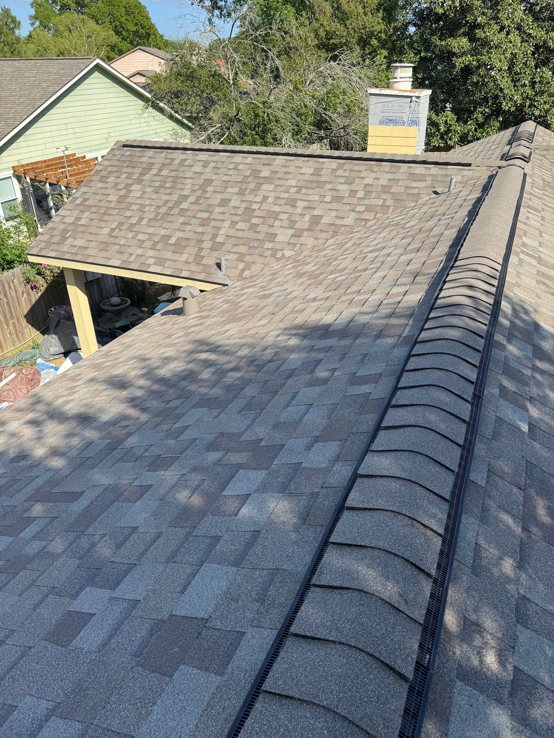 Project in Houston by Duque Roofing & Construction