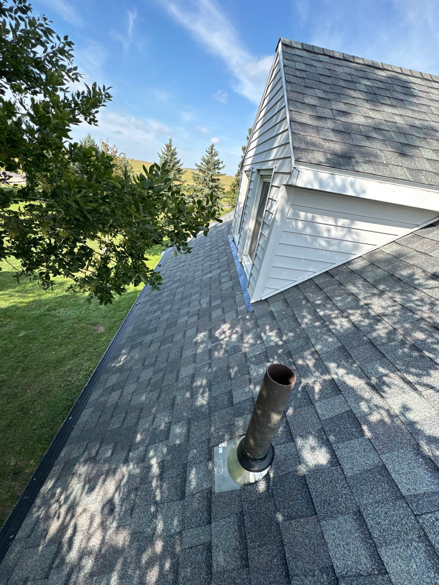 Architectural Shingle Roof Replacement in Beemer, NE by Crows Roofing LLC