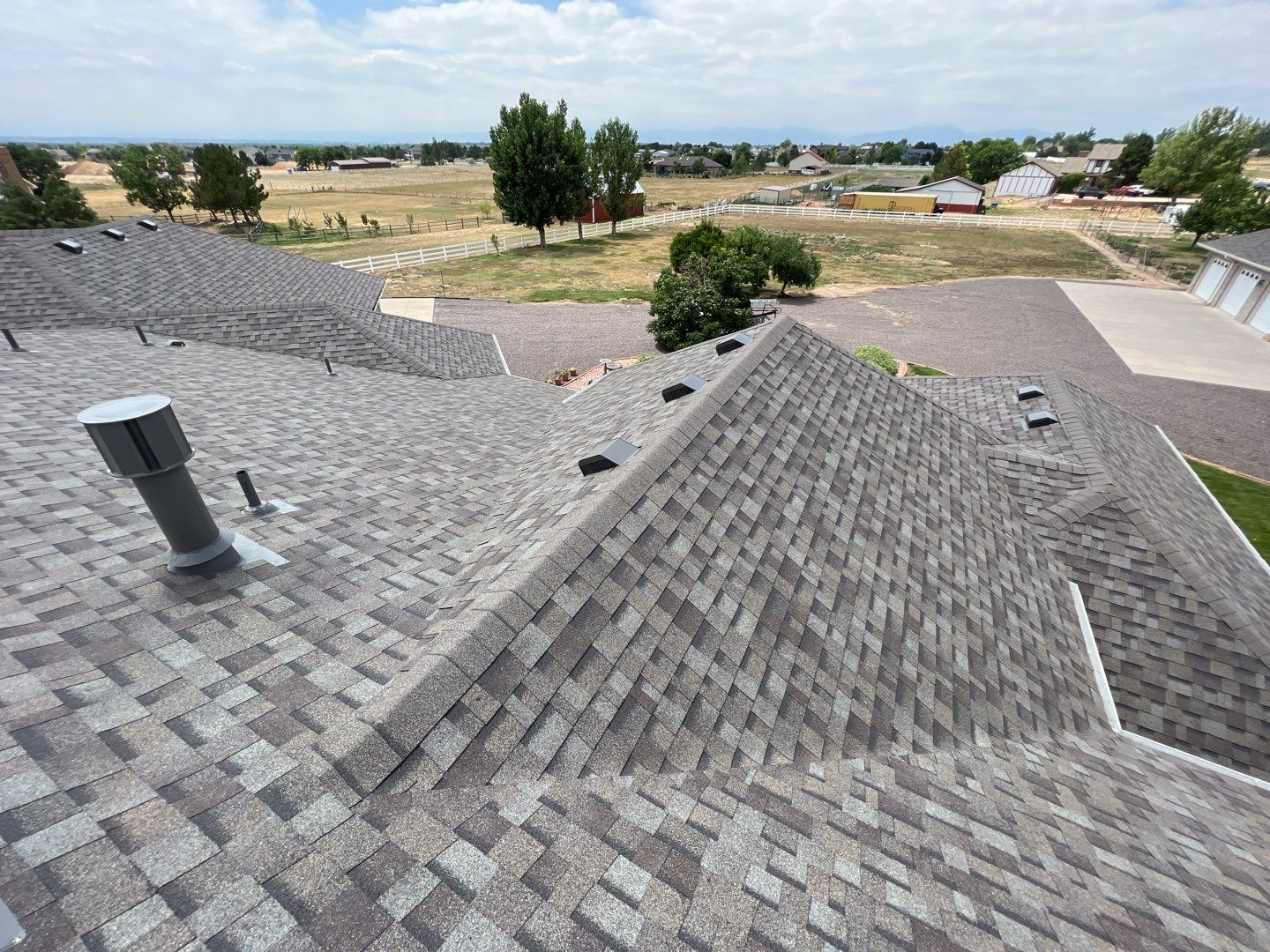 Residential Roofing Installation using Owens Corning TruDefinition - Driftwood  by A to Z Roofing