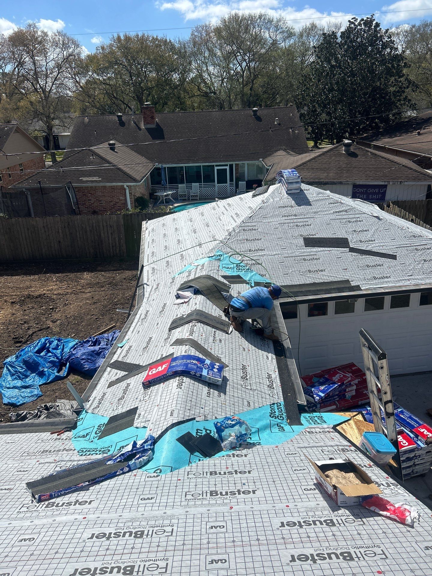 Roof Replacement in Meyerland Area, Houston TX by Roof Repair Company