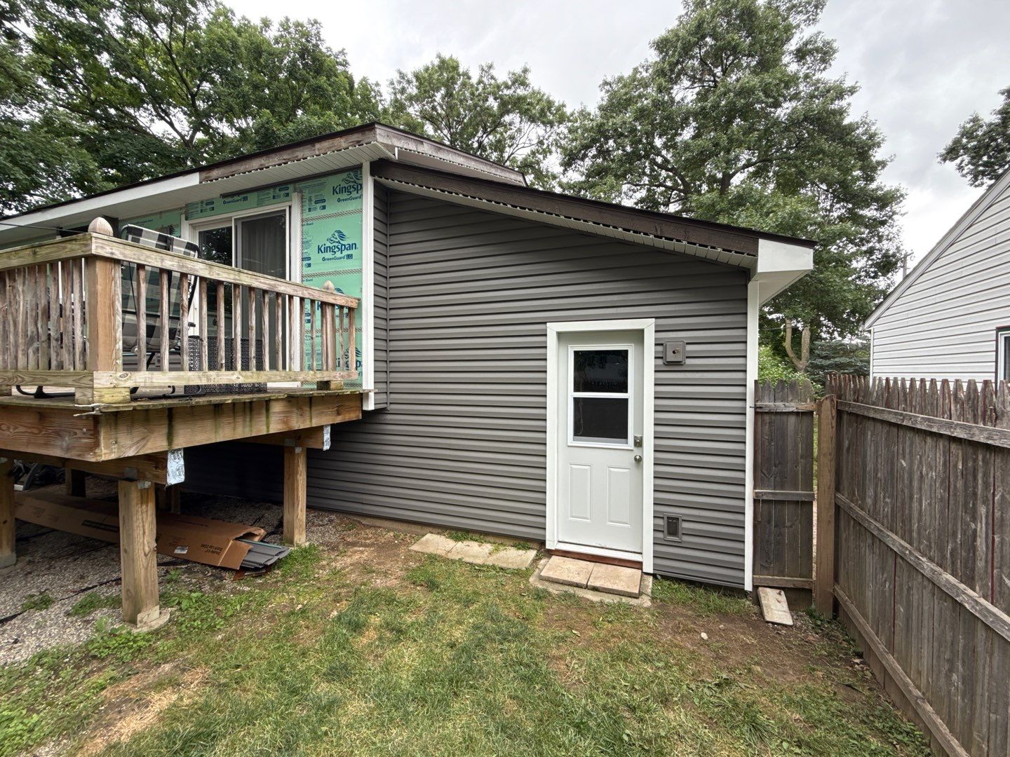 Siding Replacement using Alside D4 Odyssey-Plus Dutchlap Ageless Slate by 180 Contractors