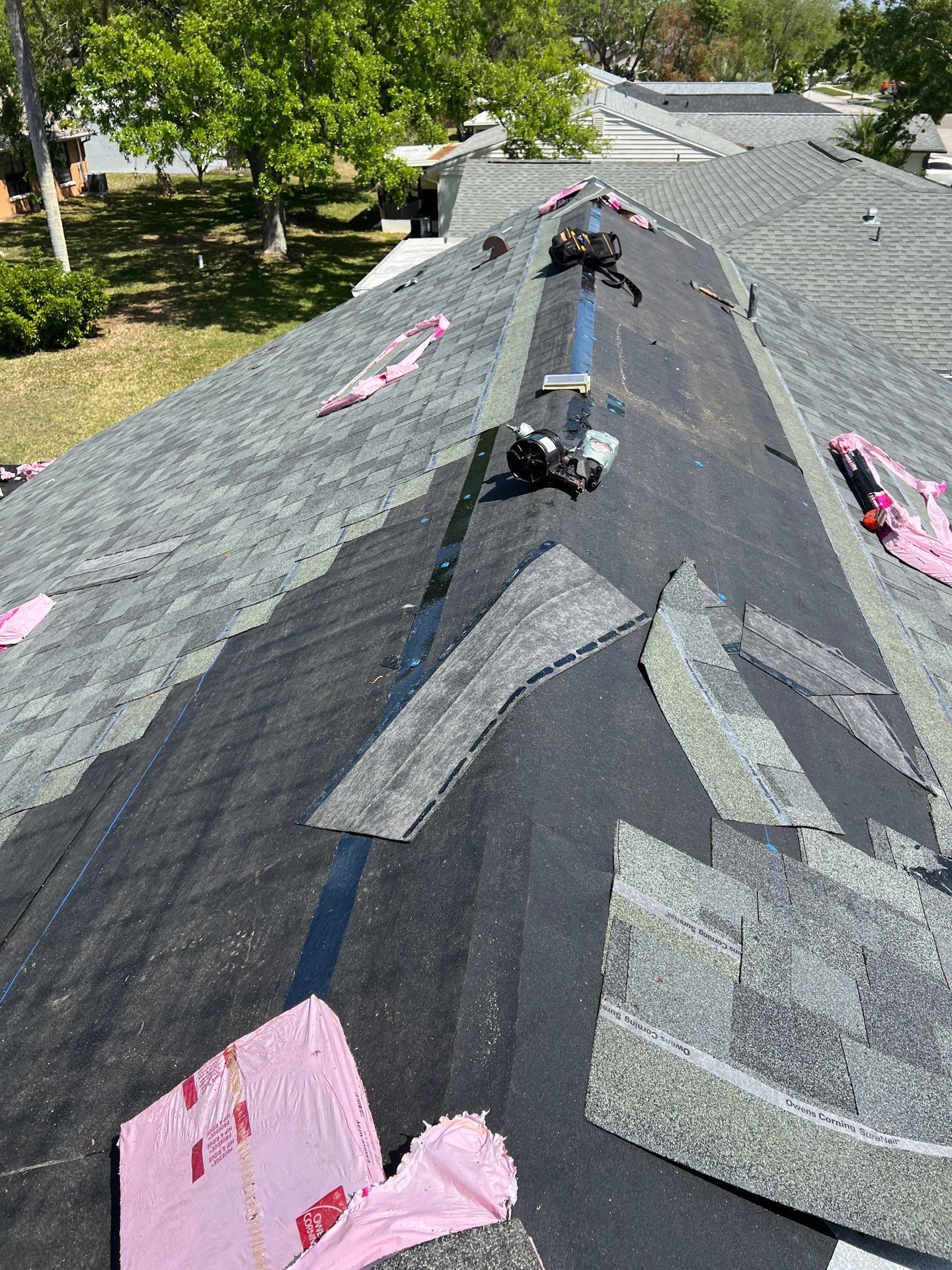 Project in Clearwater 33762 by Mitchell Roofing Company LLC 