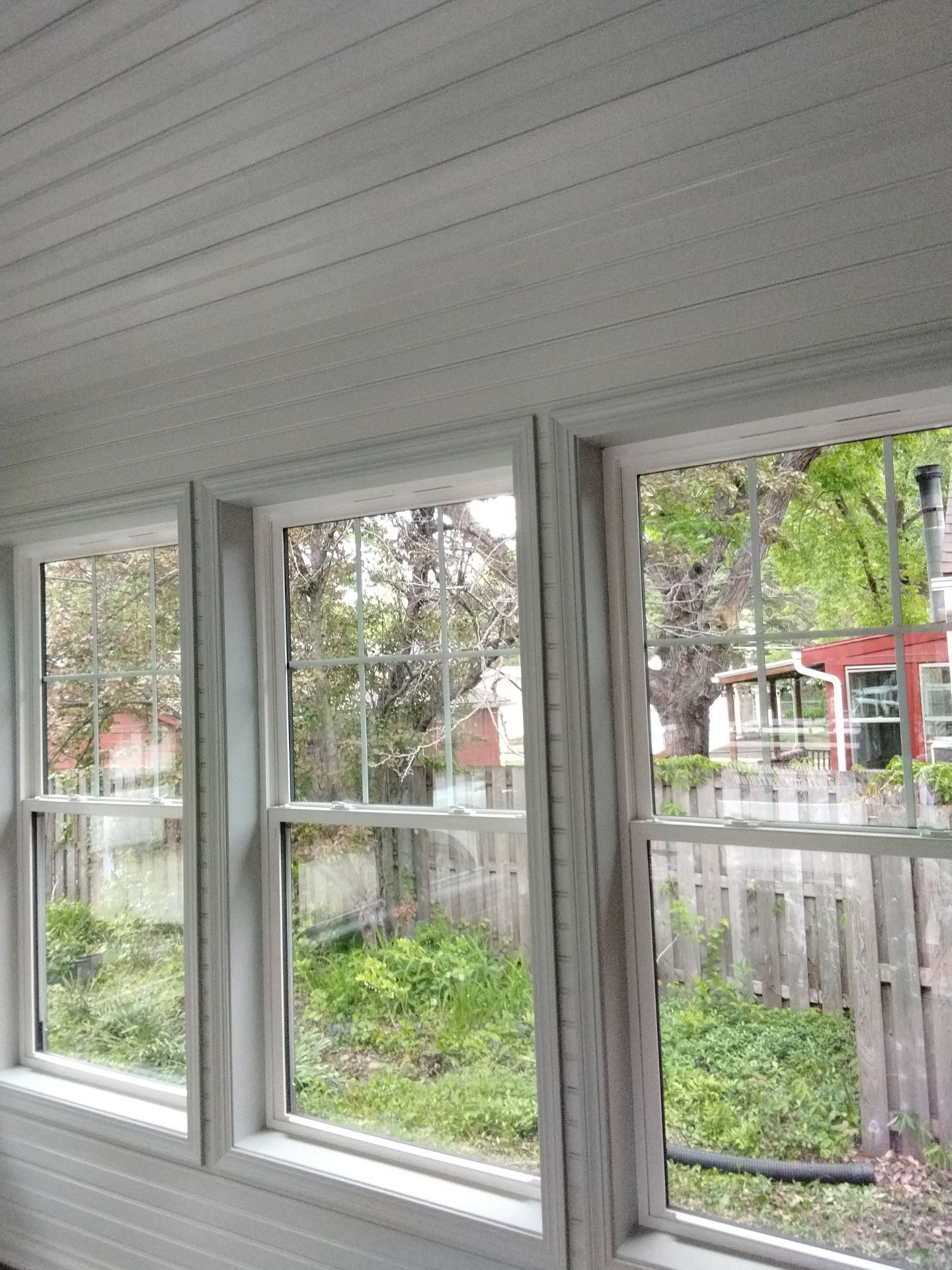 New 4 season room interior & exterior painting by Midwest Paint LLC