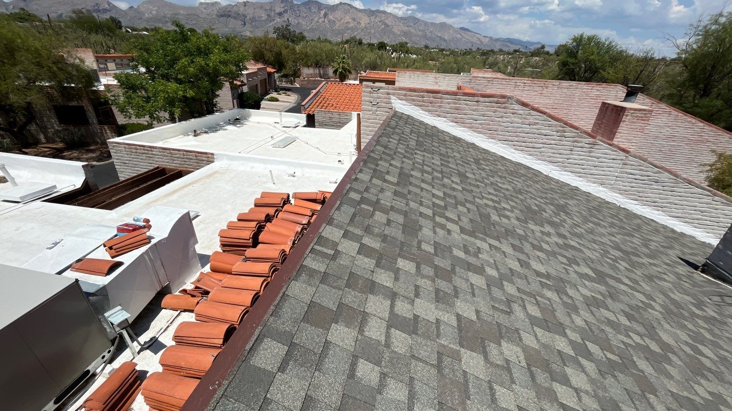 Estate Gray Shingles by Reimagine Roofing