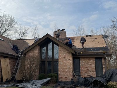 Turtle Shell gutter protection installation in West Chicago, IL 60185, photograph 44