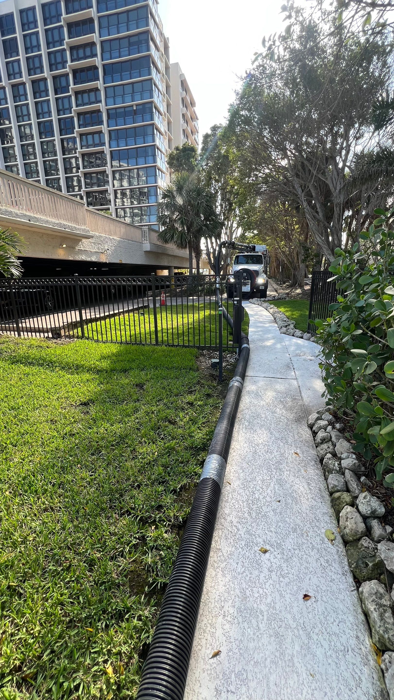 Gulfshore Condo Stormwater System Maintenance by Don Mar, Inc. Storm Water Solutions