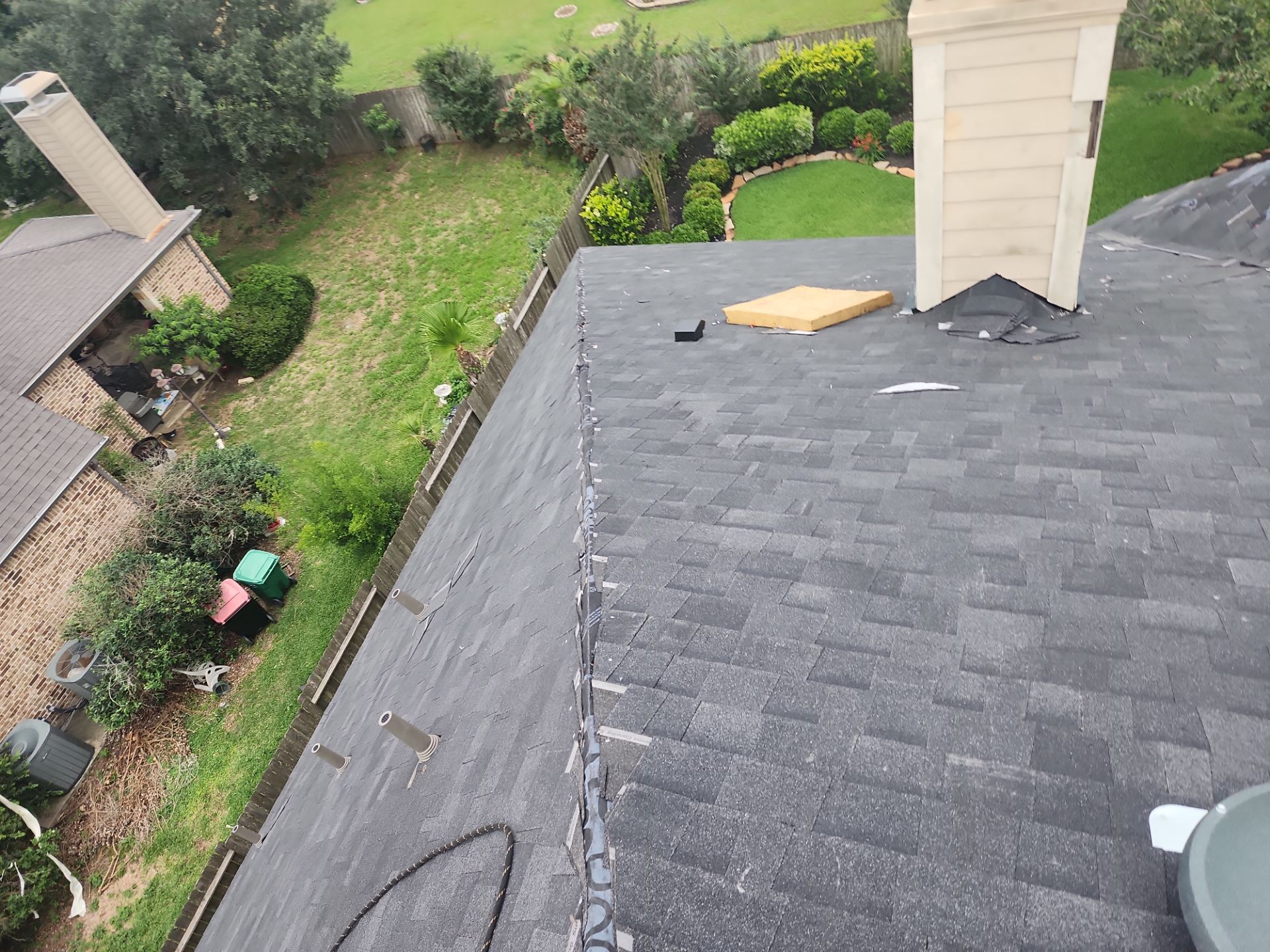 Residential Roofing Installation using Owen's Corning Duration (Lifetime) Shingles by Roof Repair Company