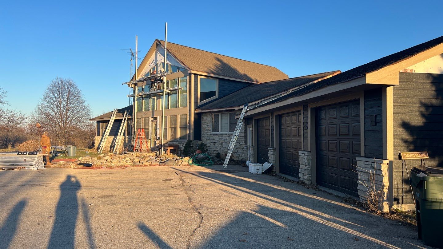 Siding Installation using LP Smart Siding by Stendahl Services
