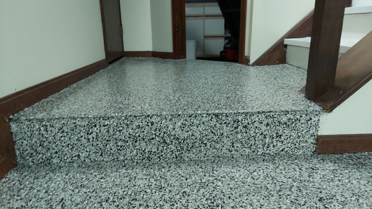 Basement in Domino - Girard, OH by Alexander Concrete Coatings