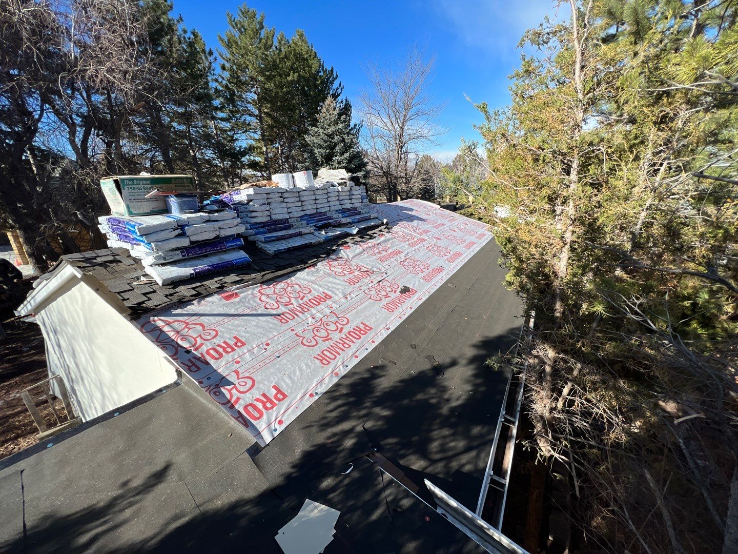 Residential Roofing Installation using CertainTeed Presidential TL - Charcoal Black by A to Z Roofing