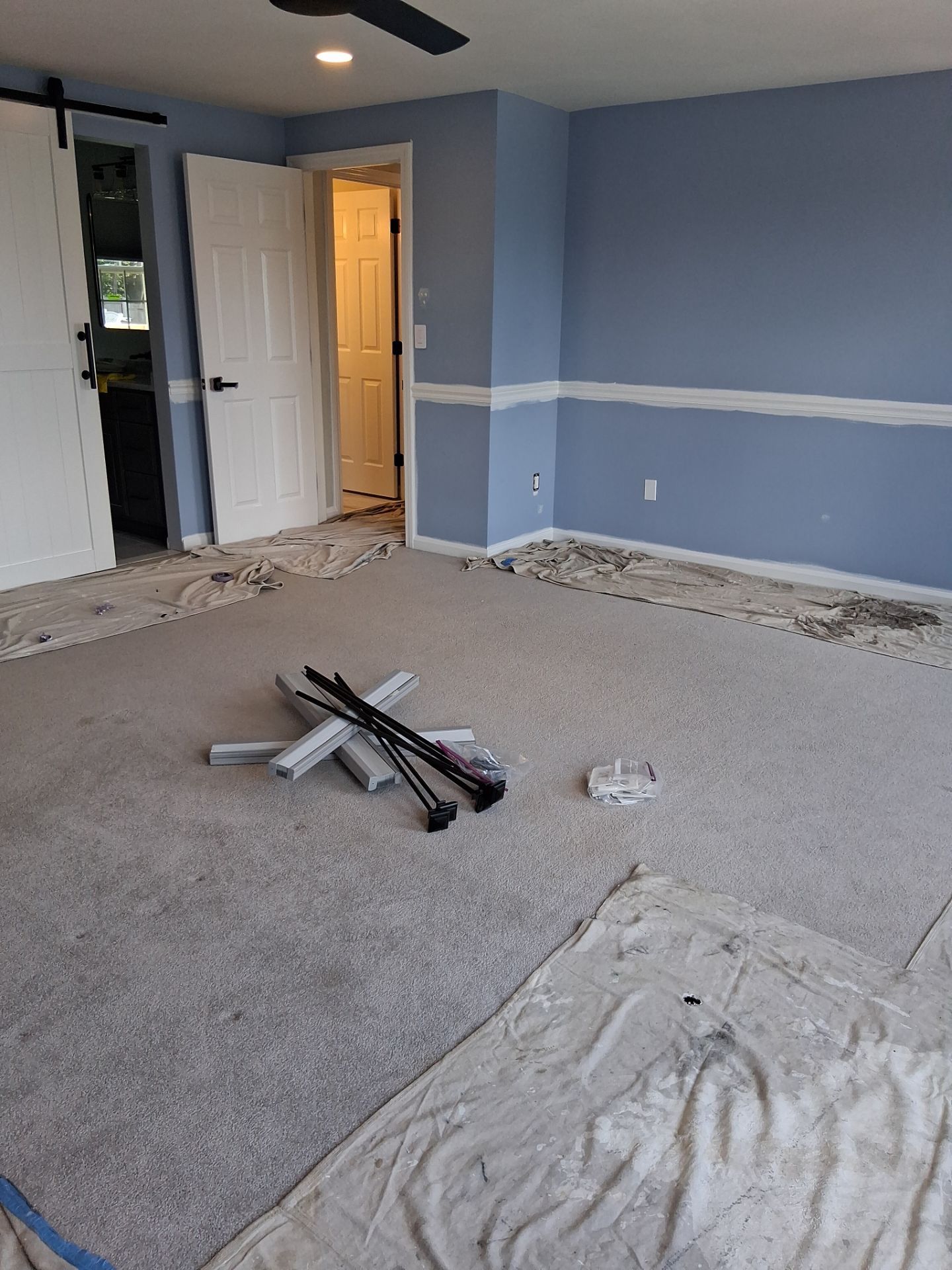 Whole-Home Interior Painting and Ceiling Refresh in Manchester by The Persnickety Painters