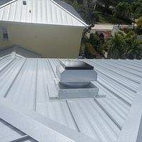 24ga 1.5" Mechanical Seam Mill Finish by Total Roofing System The Metal Roof Experts