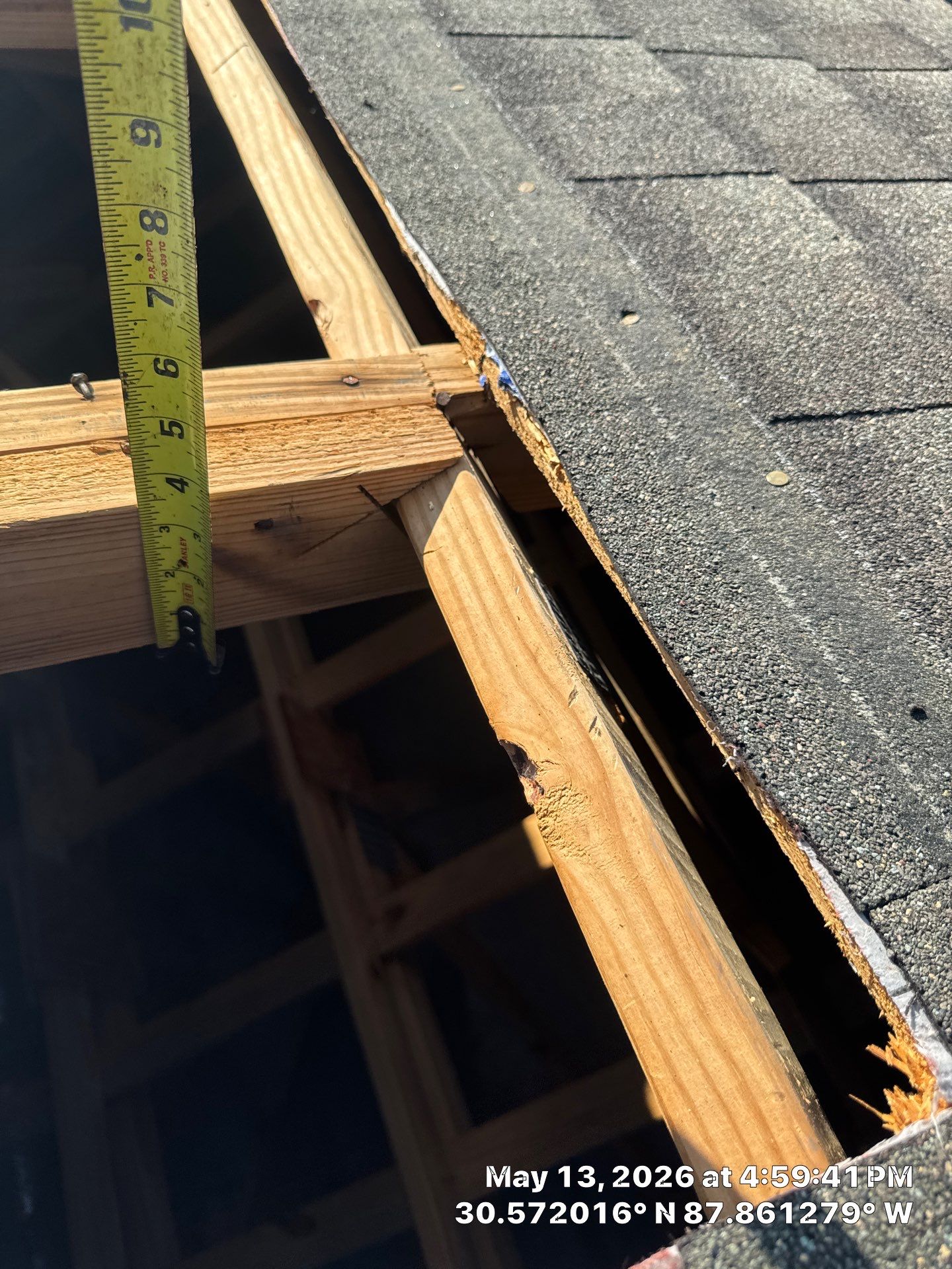 GAF Architectural Shingle Roof Replacement in Fairhope, Alabama by 4U Roofing