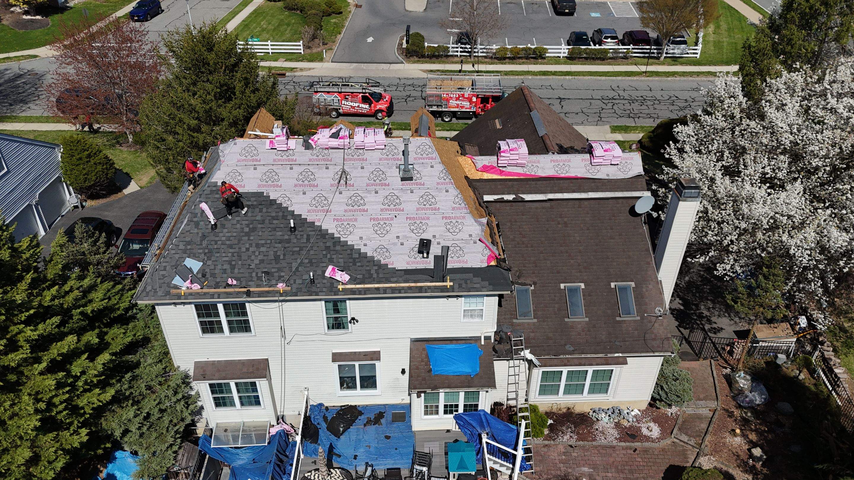 Roof Project in Stewartsville, NJ by All State Home Improvement Inc.