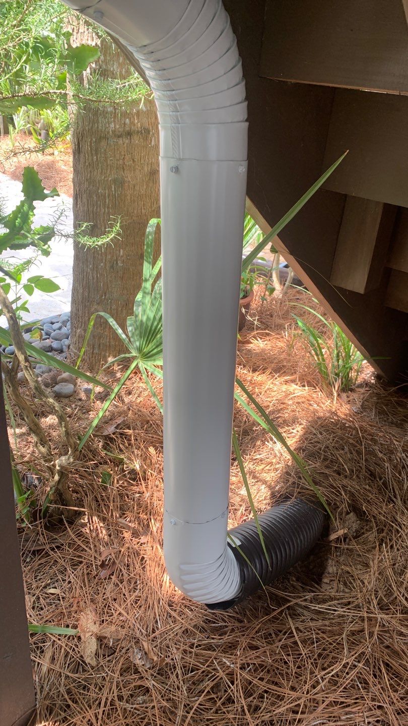 Seamless Gutter Installation using Galvanized Gutters by Gutter Professors