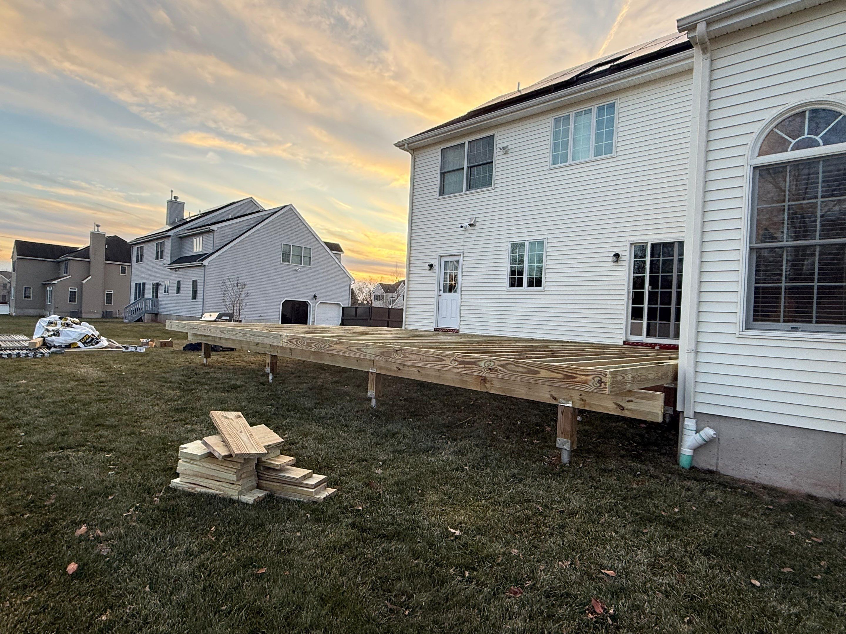 New Deck and outdoor Kitchen In Hillsborough , New Jersey by deck guardian
