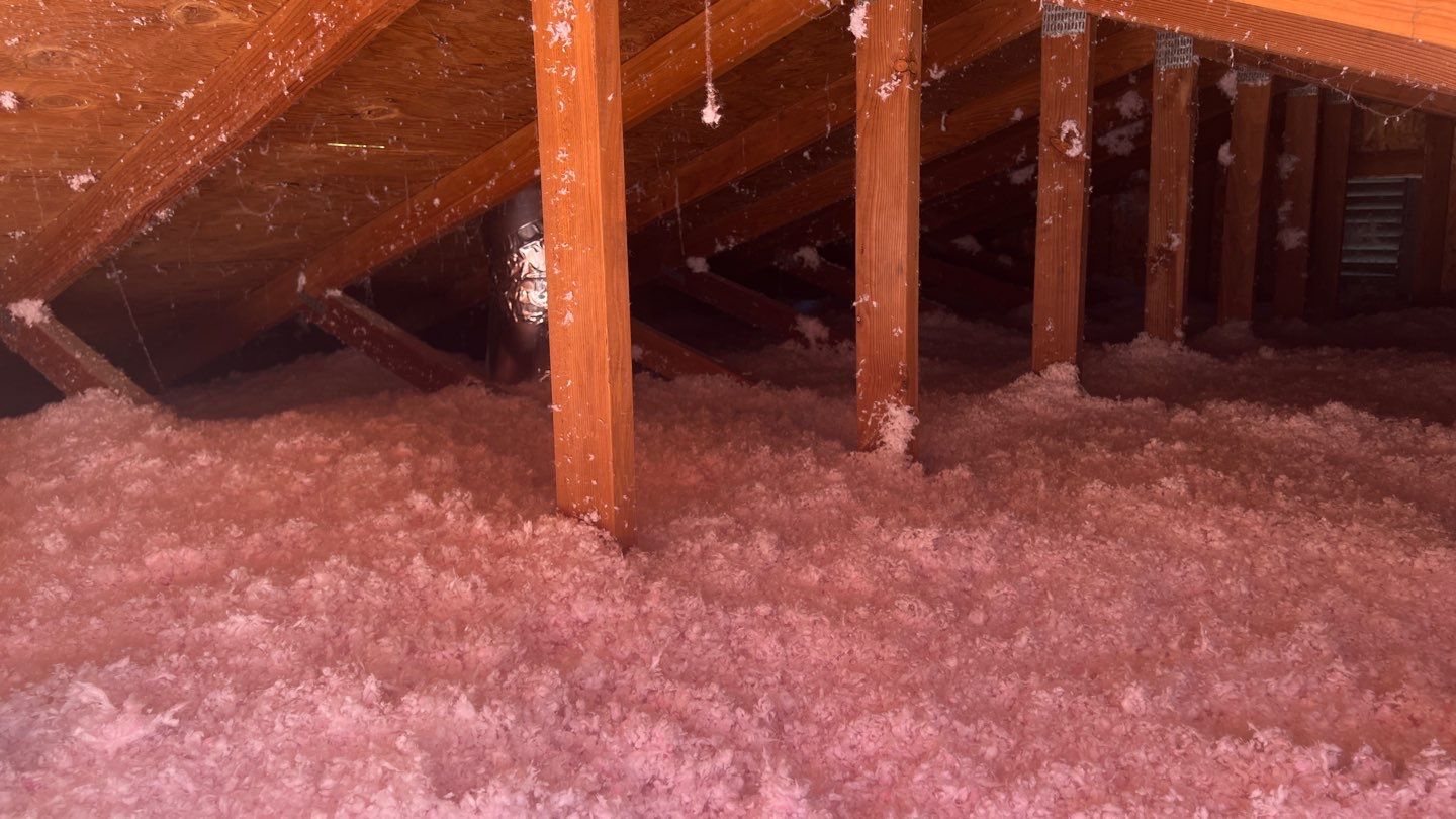 Attic Insulation using Owens Corning Insulation by Byers Enterprises 