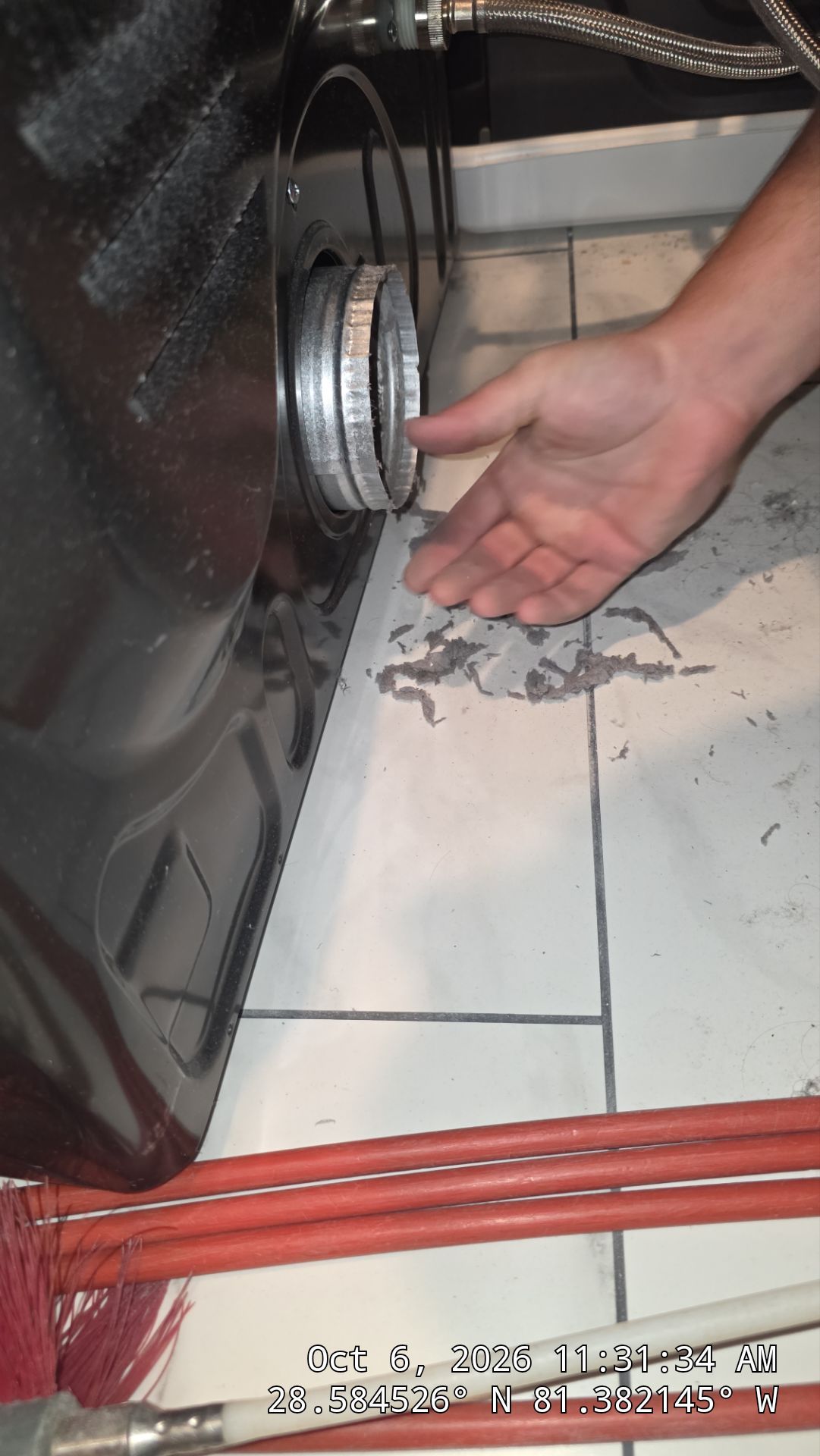 Dryer Vent Cleaning & Screen Removal in Orlando by Hygienic Air, Inc