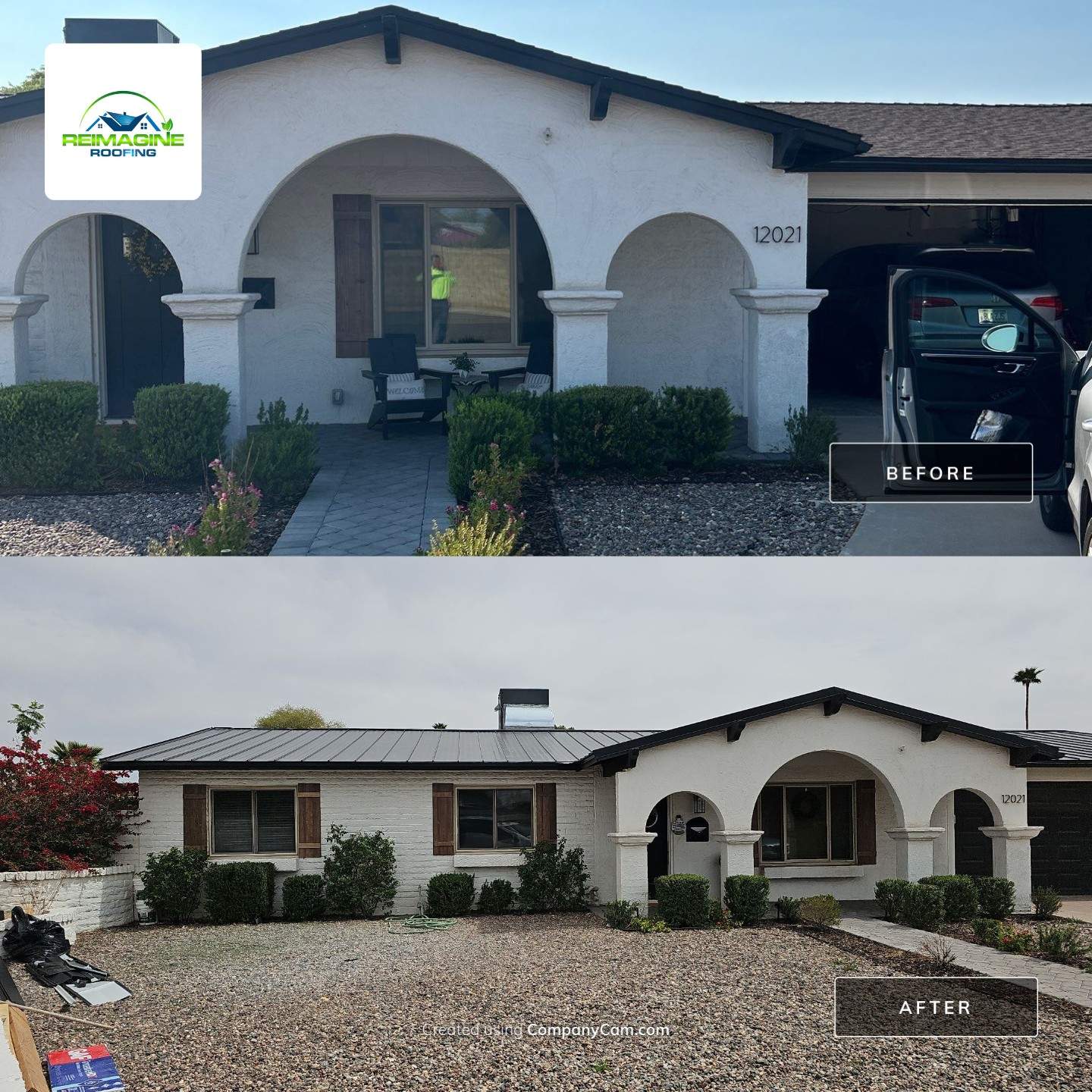 Matte Black Standing Seam by Reimagine Roofing