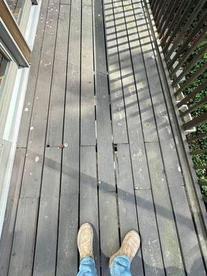 Deck Repair using Wood