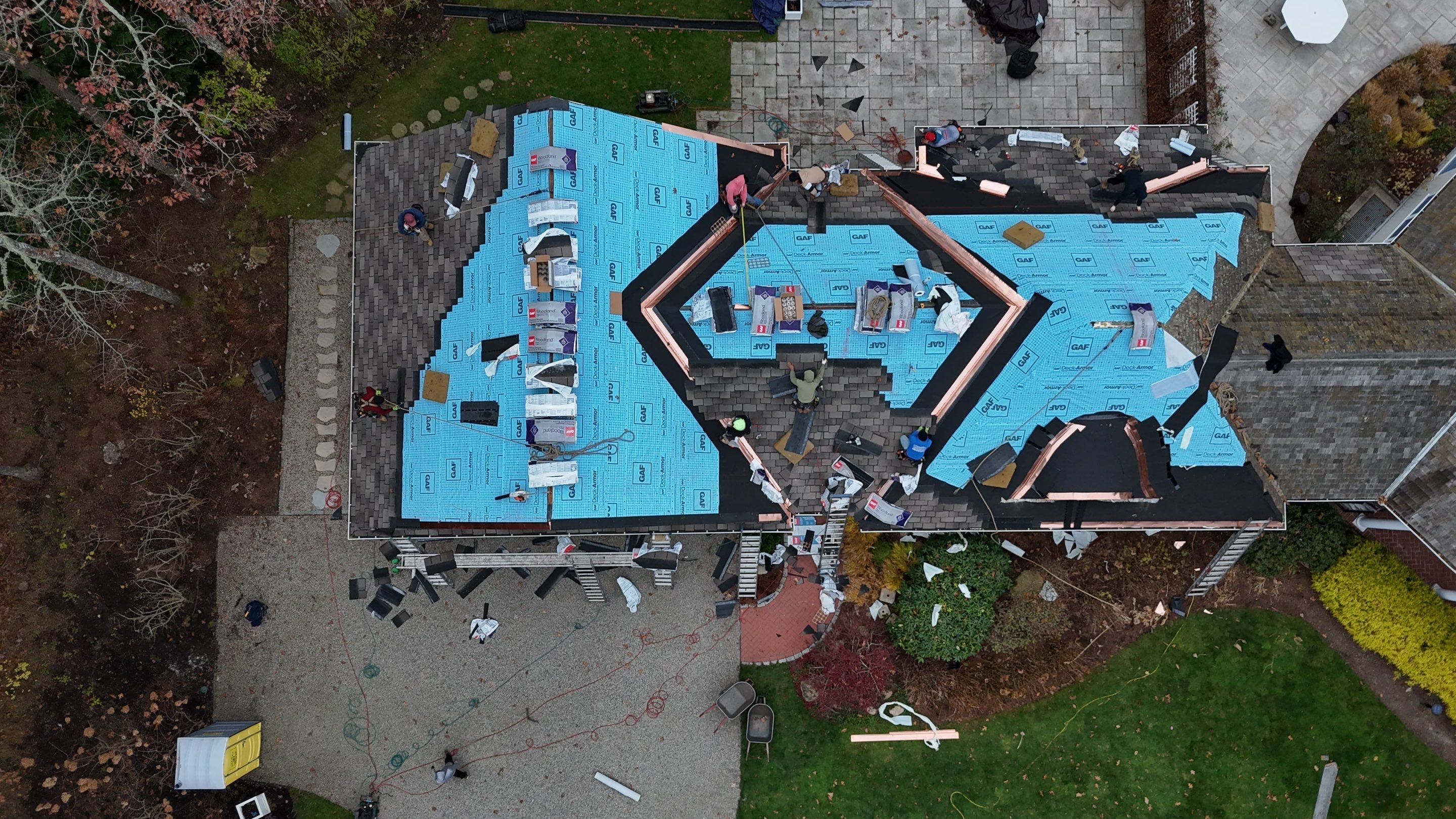 Premium Cedar Shake Roof Replacement Project in Barnstable by Mighty Dog Roofing of Greater Middlesex County