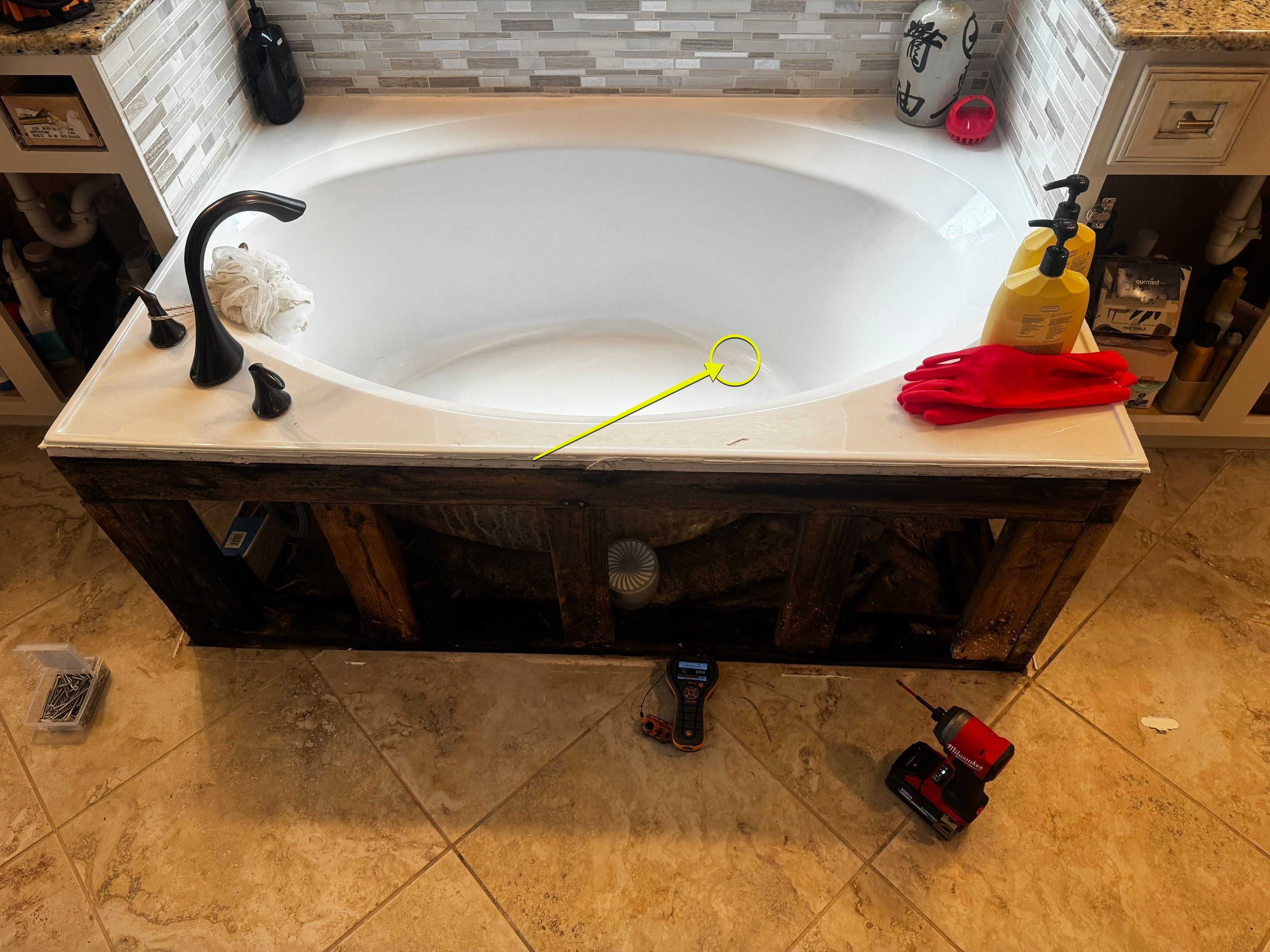Hidden Plumbing Leak & Bathroom Restoration – Tomball, TX by MaxResto