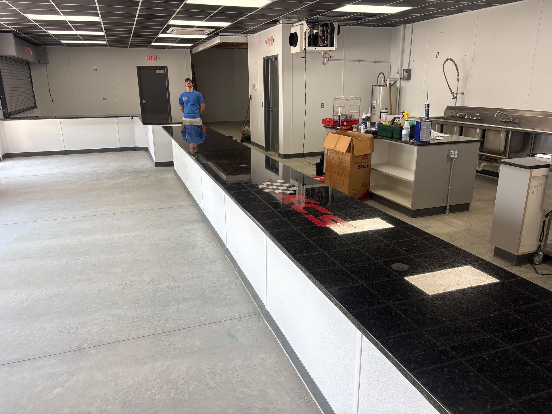 Project in Algona by Stone & Steel