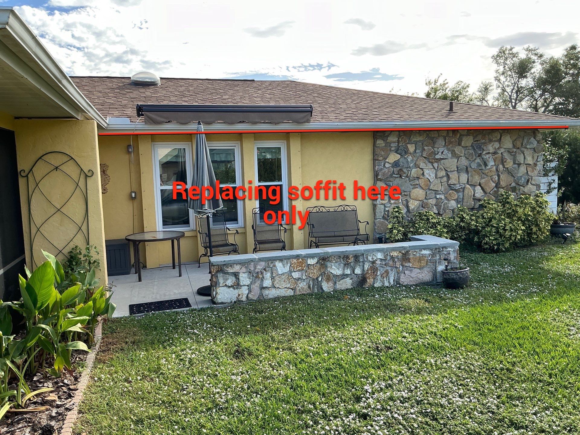 Soffit Repair in Sarasota FL by Gutter Professors